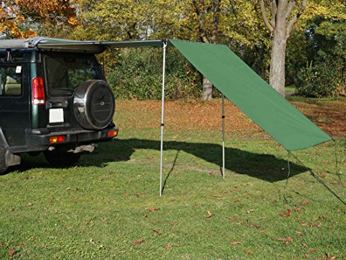 Prime Tech Tarp - Erweiterung zur Fahrzeug-Markise 150 cm in grün – Diverse Farben von Prime Tech