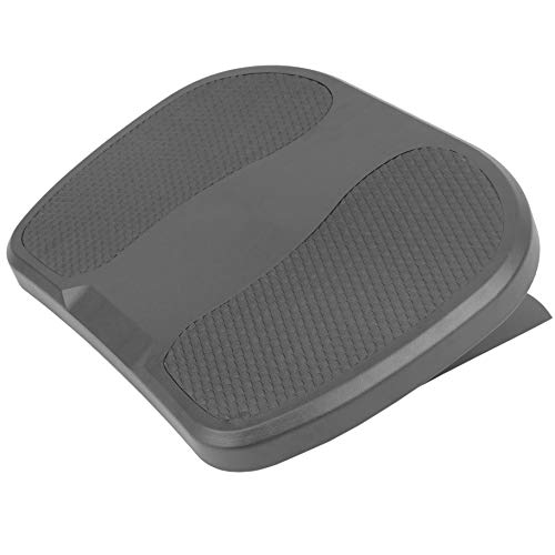 PrimeMatik Fußstütze mit verstellbarer Plattform aus schwarzem Kunststoff, 424 x 283 mm (AG008) von PrimeMatik