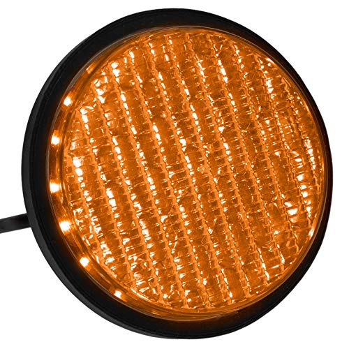 PrimeMatik SM039 LED-Taschenlampe, IP65 100 mm, 220 V AC, Gelb von PrimeMatik