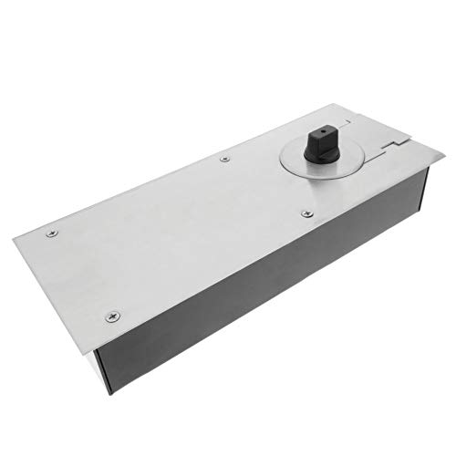 PrimeMatik LK060-VCES Türschließer für den Boden. Automatisches Schließen von Türen von 80 kg 90 °, 258 x 103 x 48 mm (LK060) von PrimeMatik