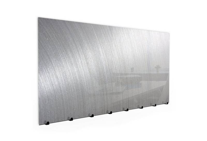 Primedeco Garderobenpaneel Magnetwand und Memoboard aus Glas Aluminium Platte von Primedeco