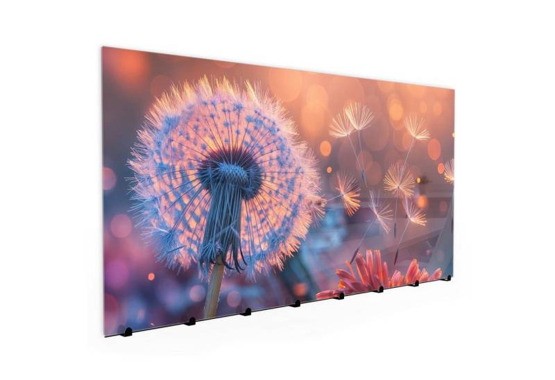 Primedeco Garderobenpaneel Kleiderhaken aus Glas Pusteblumenglühen (1 St., Inkl. Magnete, Stifte und Montagematerial), Magnetisch & Beschreibbar Primedeco Garderobenpaneel Kleiderhaken aus Glas Pusteblumenglühen (1 St., Inkl. Magnete, Stifte und Montagematerial), Magnetisch & Beschreibbar von Primedeco