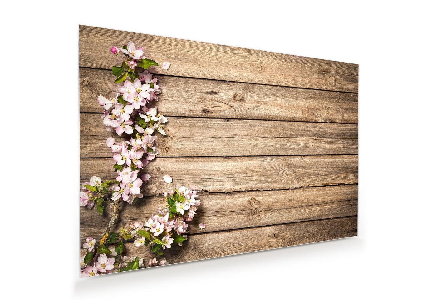 Primedeco Glasbild Wandbild Blütendekoration auf Tisch mit Aufhängung, Blumen (21 verschiedene Größen, 1 St), Elegante Aufhängung Primedeco Glasbild Wandbild Blütendekoration auf Tisch mit Aufhängung, Blumen (21 verschiedene Größen, 1 St), Elegante Aufhängung von Primedeco