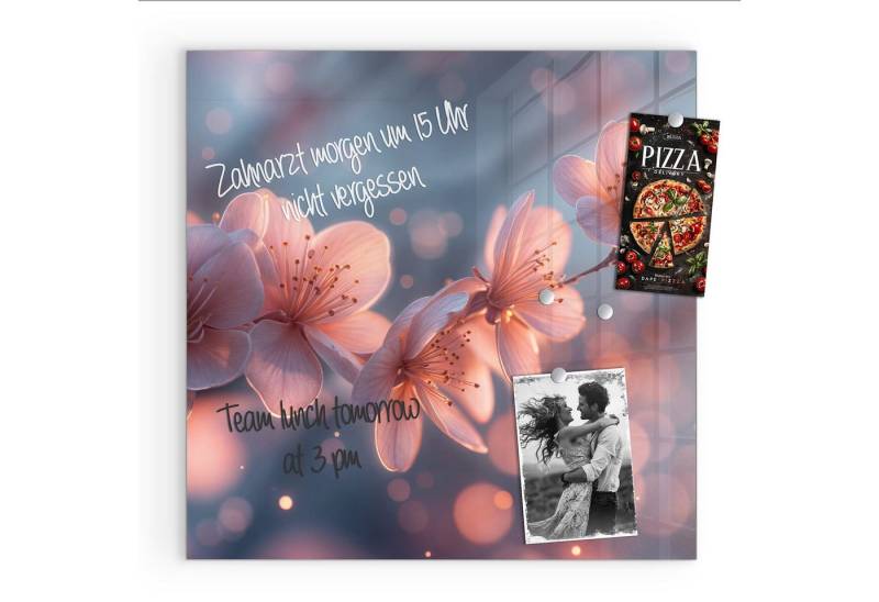 Primedeco Magnettafel Glas Blühender Zweig Pinnwand Whiteboard beschreibbar, (Inklusive Stift, Magnete und Montagematerial, 1-tlg., 9 verschiedene Größen), Magnetisch und Beschreibbar Primedeco Magnettafel Glas Blühender Zweig Pinnwand Whiteboard beschreibbar, (Inklusive Stift, Magnete und Montagematerial, 1-tlg., 9 verschiedene Größen), Magnetisch und Beschreibbar von Primedeco