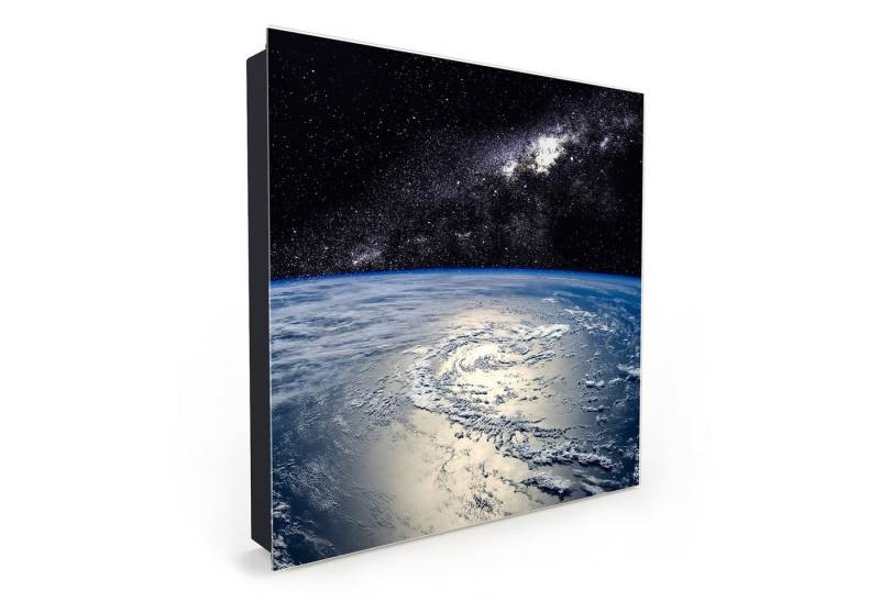 Primedeco Schlüsselkasten Magnetpinnwand mit Glasfront Erde bei Tag (1 St) von Primedeco