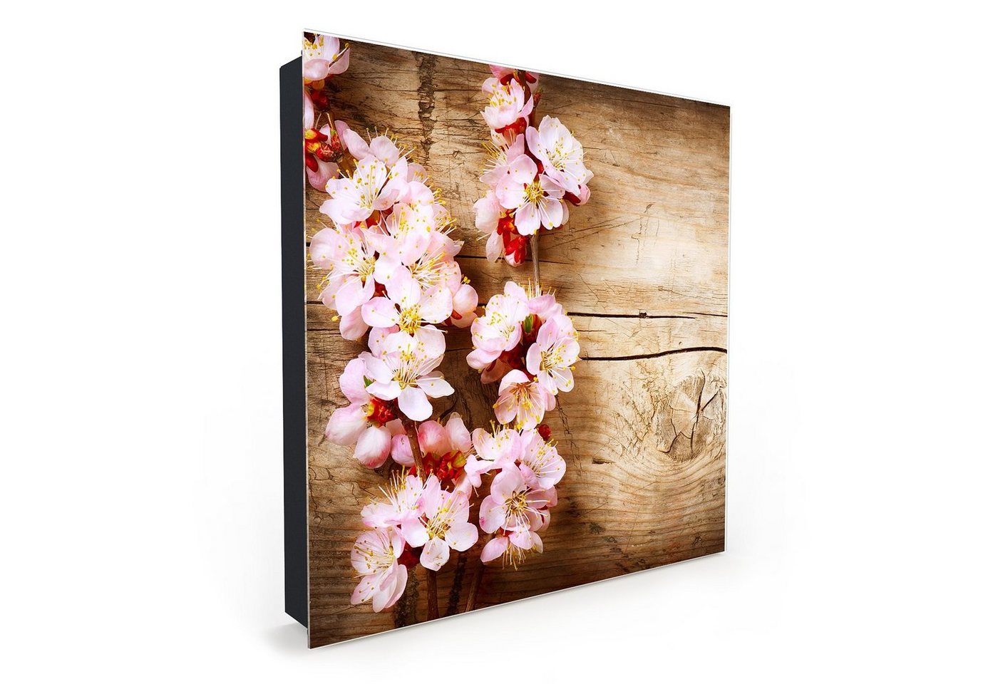 Primedeco Schlüsselkasten Magnetpinnwand mit Glasfront Frühlingsblumen auf Tisch (1 St) Primedeco Schlüsselkasten Magnetpinnwand mit Glasfront Frühlingsblumen auf Tisch (1 St) von Primedeco