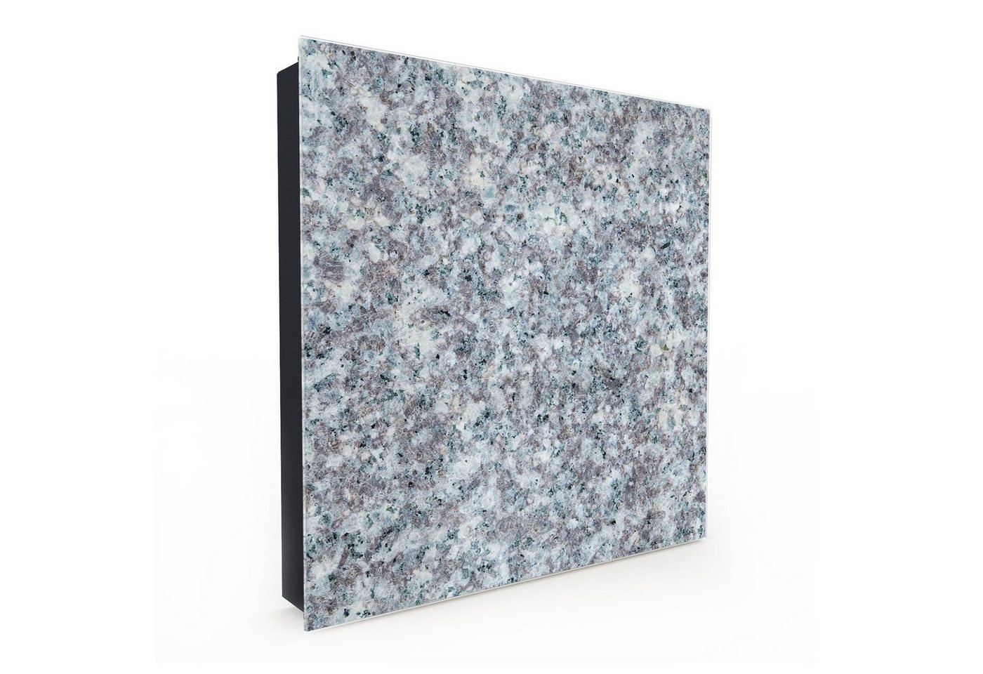 Primedeco Schlüsselkasten Magnetpinnwand und Memoboard mit Glasfront Motiv Granit Textur (1 St) von Primedeco
