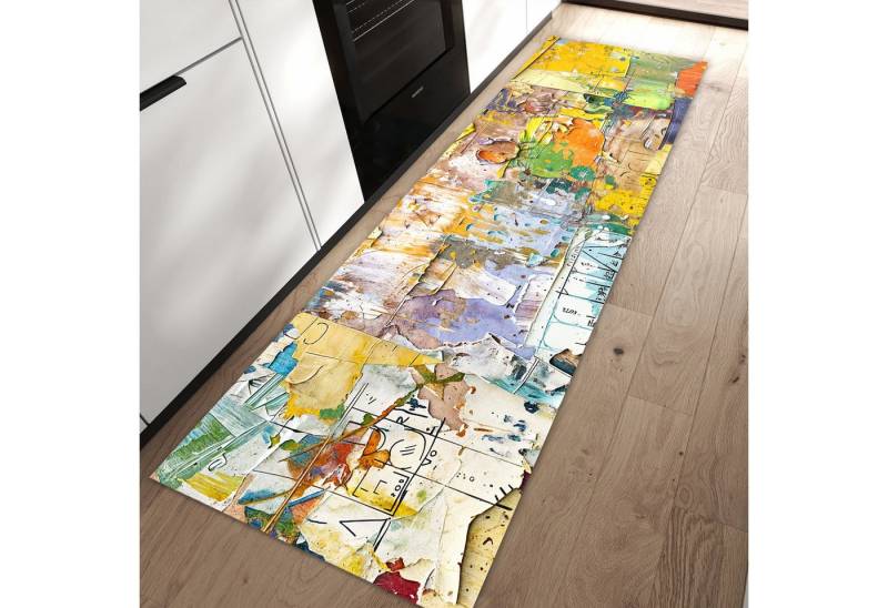 Primedeco Teppich Küchenteppich Abstrakte & Kunst PVC rutschfest abwaschbar Läufer, Rechteckig, Höhe: 3 mm, Pflegeleicht & Wasserabweisend Primedeco Teppich Küchenteppich Abstrakte & Kunst PVC rutschfest abwaschbar Läufer, Rechteckig, Höhe: 3 mm, Pflegeleicht & Wasserabweisend von Primedeco