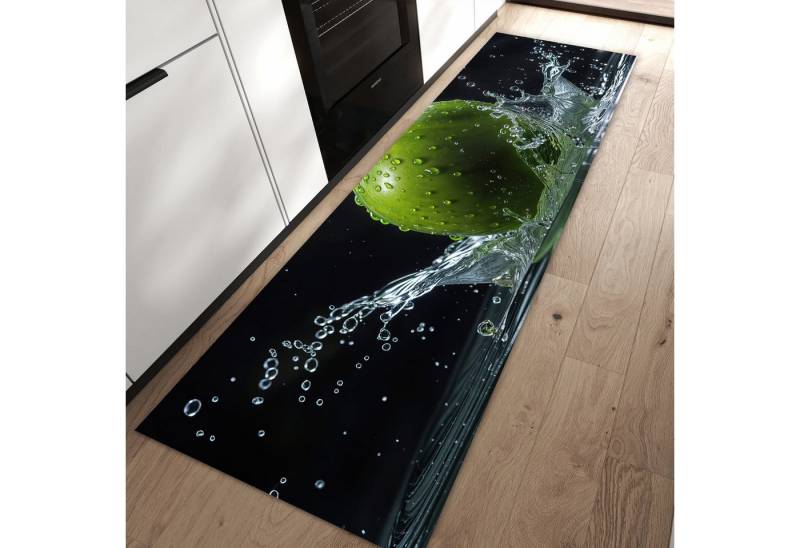 Primedeco Teppich Küchenteppich Apfel im Wasser PVC rutschfest abwaschbar Läufer, Rechteckig, Höhe: 3 mm, Pflegeleicht & Wasserabweisend Primedeco Teppich Küchenteppich Apfel im Wasser PVC rutschfest abwaschbar Läufer, Rechteckig, Höhe: 3 mm, Pflegeleicht & Wasserabweisend von Primedeco