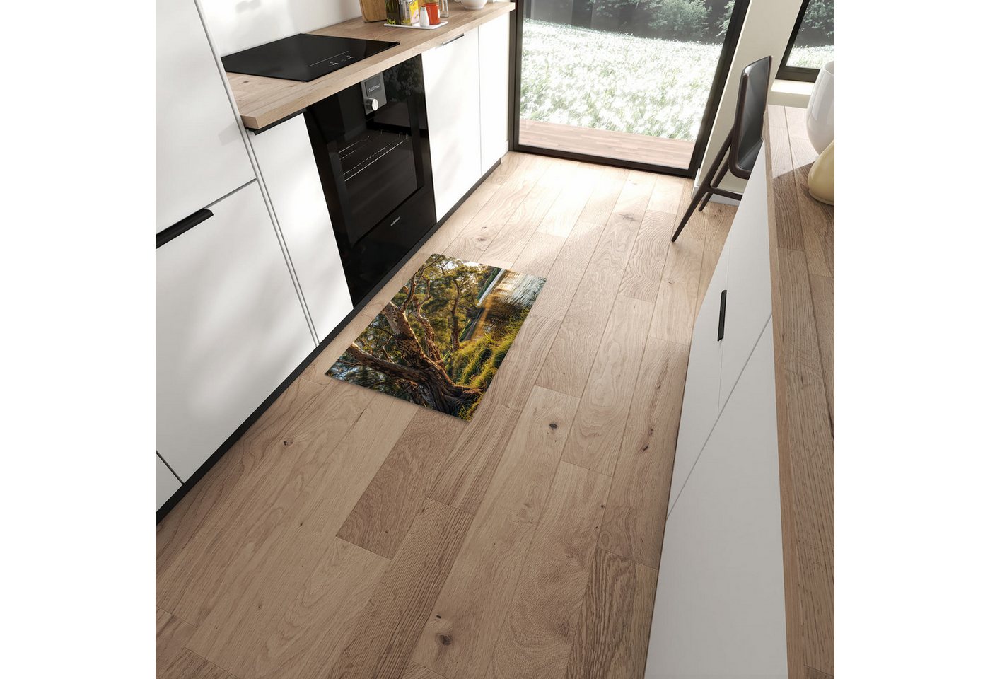 Primedeco Teppich Küchenteppich Baum am Flussufer PVC rutschfest abwaschbar Läufer, Rechteckig, Höhe: 3 mm, Pflegeleicht & Wasserabweisend Primedeco Teppich Küchenteppich Baum am Flussufer PVC rutschfest abwaschbar Läufer, Rechteckig, Höhe: 3 mm, Pflegeleicht & Wasserabweisend von Primedeco