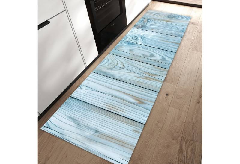 Primedeco Teppich Küchenteppich Holzbretterdekor PVC rutschfest abwaschbar Läufer, Rechteckig, Höhe: 3 mm, Pflegeleicht & Wasserabweisend Primedeco Teppich Küchenteppich Holzbretterdekor PVC rutschfest abwaschbar Läufer, Rechteckig, Höhe: 3 mm, Pflegeleicht & Wasserabweisend von Primedeco