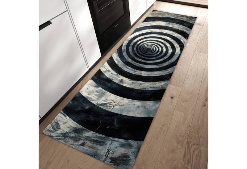 Primedeco Teppich Küchenteppich Hypnotische Spirale PVC rutschfest abwaschbar Läufer, Rechteckig, Höhe: 3 mm, Pflegeleicht & Wasserabweisend Primedeco Teppich Küchenteppich Hypnotische Spirale PVC rutschfest abwaschbar Läufer, Rechteckig, Höhe: 3 mm, Pflegeleicht & Wasserabweisend von Primedeco