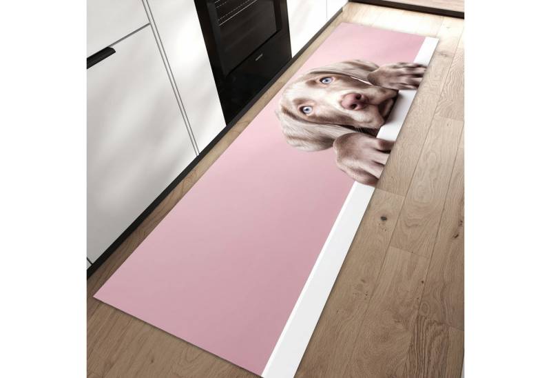 Primedeco Teppich Küchenteppich Niedlicher Welpe PVC rutschfest abwaschbar Läufer, Rechteckig, Höhe: 3 mm, Pflegeleicht & Wasserabweisend Primedeco Teppich Küchenteppich Niedlicher Welpe PVC rutschfest abwaschbar Läufer, Rechteckig, Höhe: 3 mm, Pflegeleicht & Wasserabweisend von Primedeco