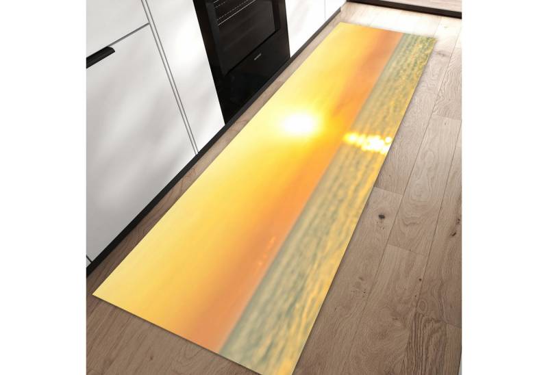 Primedeco Teppich Küchenteppich Sonnenuntergang & Meer PVC rutschfest abwaschbar Läufer, Rechteckig, Höhe: 3 mm, Pflegeleicht & Wasserabweisend Primedeco Teppich Küchenteppich Sonnenuntergang & Meer PVC rutschfest abwaschbar Läufer, Rechteckig, Höhe: 3 mm, Pflegeleicht & Wasserabweisend von Primedeco