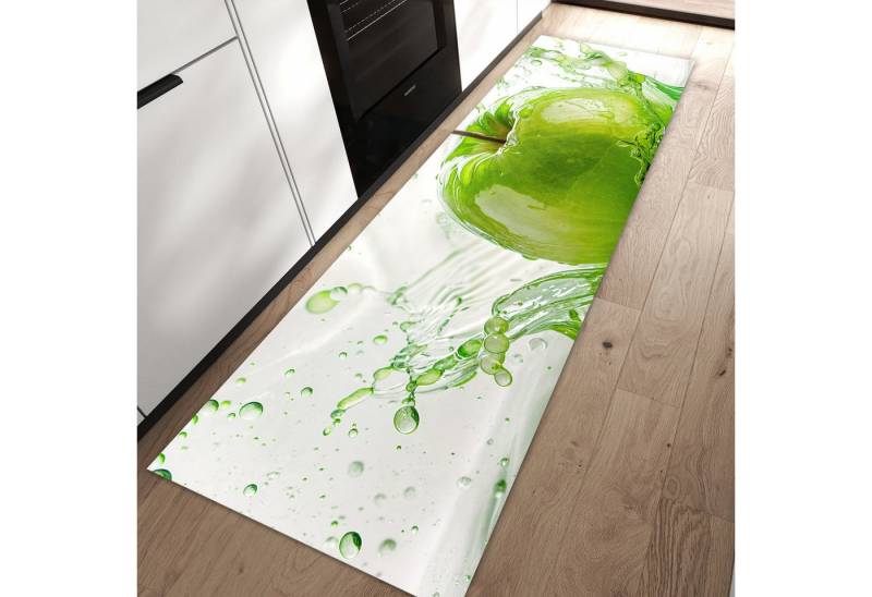 Primedeco Teppich Küchenteppich Splash Apfel PVC rutschfest abwaschbar Läufer, Rechteckig, Höhe: 3 mm, Pflegeleicht & Wasserabweisend Primedeco Teppich Küchenteppich Splash Apfel PVC rutschfest abwaschbar Läufer, Rechteckig, Höhe: 3 mm, Pflegeleicht & Wasserabweisend von Primedeco