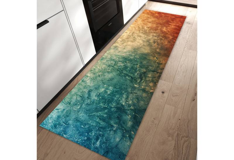 Primedeco Teppich Küchenteppich Strukturierte Farbe PVC rutschfest abwaschbar Läufer, Rechteckig, Höhe: 3 mm, Pflegeleicht & Wasserabweisend Primedeco Teppich Küchenteppich Strukturierte Farbe PVC rutschfest abwaschbar Läufer, Rechteckig, Höhe: 3 mm, Pflegeleicht & Wasserabweisend von Primedeco