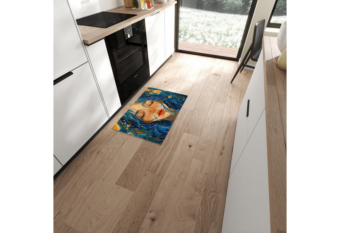 Primedeco Teppich Küchenteppich Traumhafte Illusion PVC rutschfest abwaschbar Läufer, Rechteckig, Höhe: 3 mm, Pflegeleicht & Wasserabweisend Primedeco Teppich Küchenteppich Traumhafte Illusion PVC rutschfest abwaschbar Läufer, Rechteckig, Höhe: 3 mm, Pflegeleicht & Wasserabweisend von Primedeco