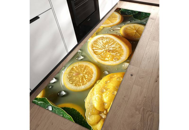 Primedeco Teppich Küchenteppich Zitronenfrische PVC rutschfest abwaschbar Läufer, Rechteckig, Höhe: 3 mm, Pflegeleicht & Wasserabweisend Primedeco Teppich Küchenteppich Zitronenfrische PVC rutschfest abwaschbar Läufer, Rechteckig, Höhe: 3 mm, Pflegeleicht & Wasserabweisend von Primedeco