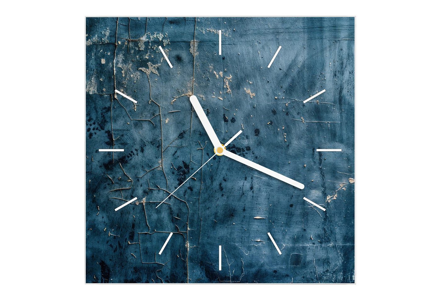 Primedeco Wanduhr Glasuhr Wanduhr Wandkunst Größe 30 x 30 cm mit Motiv Verwitterte Wand Primedeco Wanduhr Glasuhr Wanduhr Wandkunst Größe 30 x 30 cm mit Motiv Verwitterte Wand von Primedeco