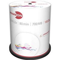 Primeon 2761106 CD-R 80 Rohling 700 MB 100 St. Spindel Bedruckbar Primeon 2761106 CD-R 80 Rohling 700 MB 100 St. Spindel Bedruckbar von Primeon