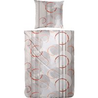 Primera Bettwäsche "Biber-Bettwäsche Circular" 2 Stk. tlg. mit abstrakten Kreisen Primera Bettwäsche "Biber-Bettwäsche Circular" 2 Stk. tlg. mit abstrakten Kreisen von Primera