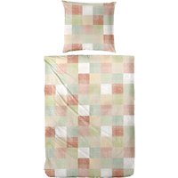 Primera Bettwäsche "Biber-Bettwäsche Pixelgrid" 2 Stk. tlg. mit klassischer Karo-Optik von Primera