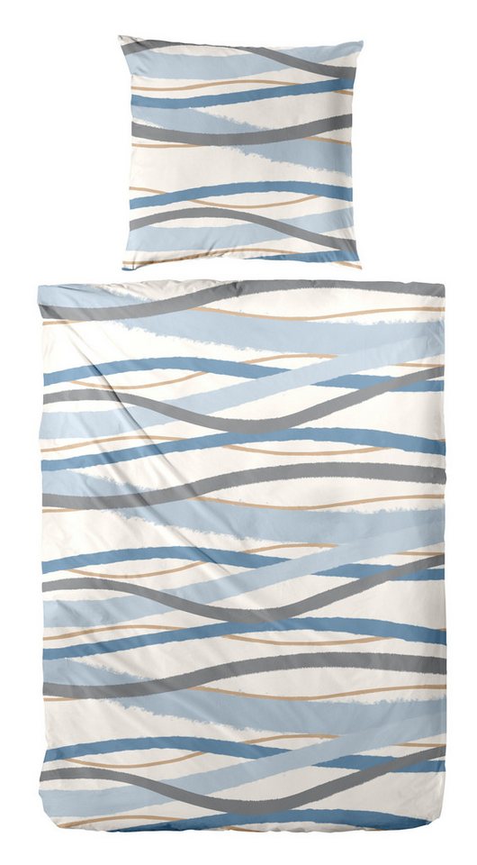 Primera Bettwäsche Biber-Bettwäsche Whips, Biber, 2 teilig, mit modernen Linien Primera Bettwäsche Biber-Bettwäsche Whips, Biber, 2 teilig, mit modernen Linien von Primera