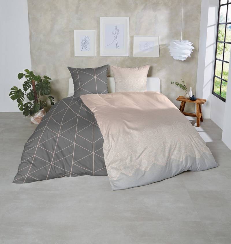 Primera Bettwäsche Feinbiber-Bettwäsche, Mako-Satin, 2 teilig, samtweich und natürlich aus reiner Baumwolle Primera Bettwäsche Feinbiber-Bettwäsche, Mako-Satin, 2 teilig, samtweich und natürlich aus reiner Baumwolle von Primera