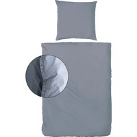 Primera Bettwäsche "Stone-Washed in Gr. 135x200, 155x220 oder 200x200 cm" 2 Stk. tlg. 100% Baumwolle, Bettwäsche in feinem Knitterlook, weicher Griff von Primera