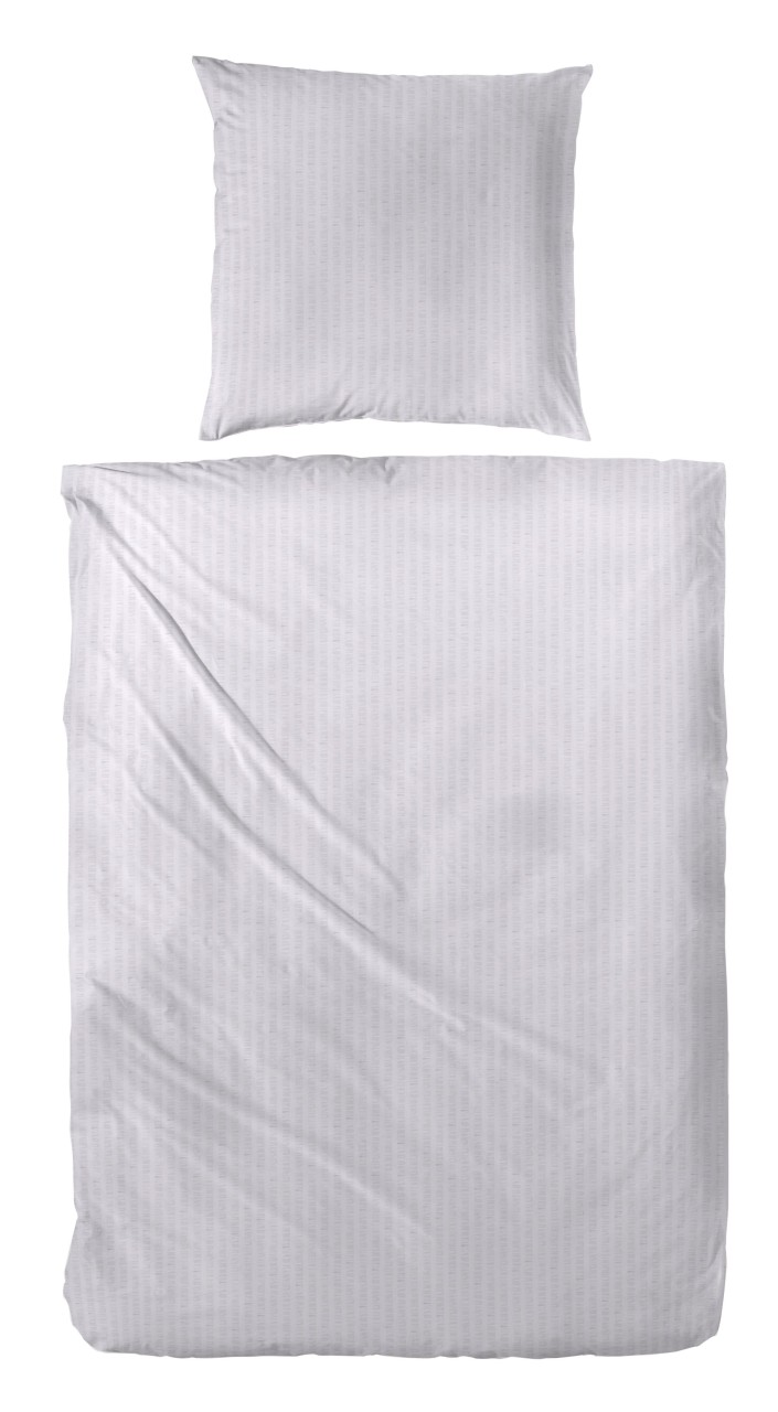 Primera Soft-Seersucker Bettwäsche 155x220 uni einfarbig silber grau 213050-08 Primera Soft-Seersucker Bettwäsche 155x220 uni einfarbig silber grau 213050-08 von Primera