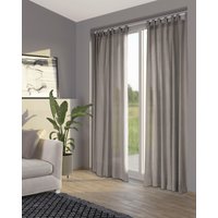 Primera Vorhang "Stone-Washed" Schlaufen 1 Stk. tlg. einzigartige Waschung mit praktischen Stoffschlaufen zum Aufhängen von Primera