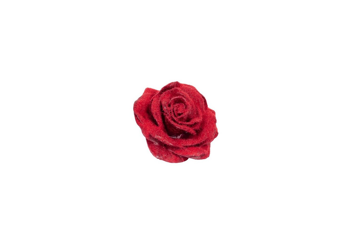 Trockenblume 10er-Set Wachsrose - Bordeaux Velvet Red, Primera, Höhe 20 cm von Primera