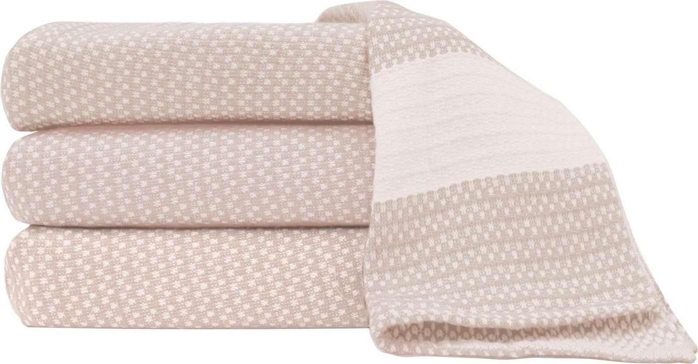 Wohndecke Schachbrett, Primera, mit einem zeitlosen Design, Kuscheldecke von Primera