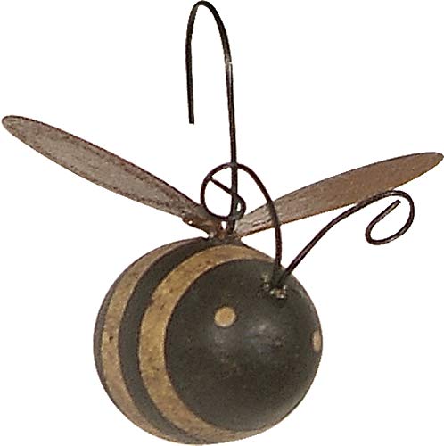 Primitives by Kathy Feedsack-inspiriertes Überwurfkissen Ornamente Set of 12 Biene von Primitives by Kathy