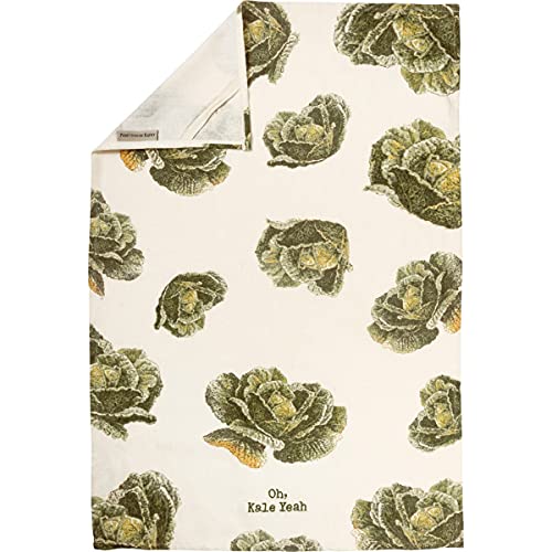 Primitives by Kathy Geschirrtuch – 108871 Oh, Kale Yeah, 45,7 x 71,1 cm von Primitives by Kathy