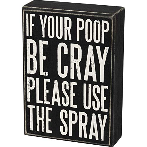 Primitives by Kathy Kastenschild – If Your Poop Be Cray Please Use The Spray – Holz, 12,7 x 17,8 x 4,4 cm Primitives by Kathy Kastenschild – If Your Poop Be Cray Please Use The Spray – Holz, 12,7 x 17,8 x 4,4 cm von Primitives by Kathy