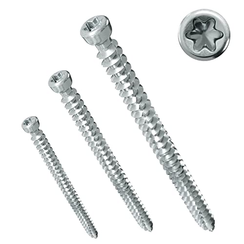 PARCO Fensterrahmenschrauben 7,5 x 92 mm | Zylinderkopf | für Fensterbau | TX30 100 Stück PARCO Fensterrahmenschrauben 7,5 x 92 mm | Zylinderkopf | für Fensterbau | TX30 100 Stück von PARCO