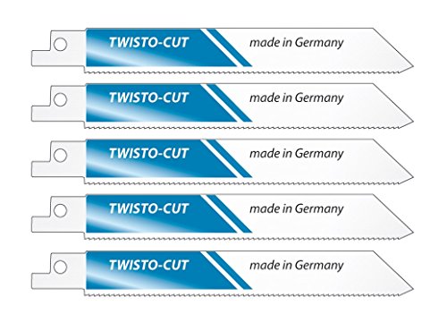 TWISTO-CUT Tigersägeblätter 150mm Typ M14 für Metall - 5 Stück von Primo-Befestigungstechnik GmbH