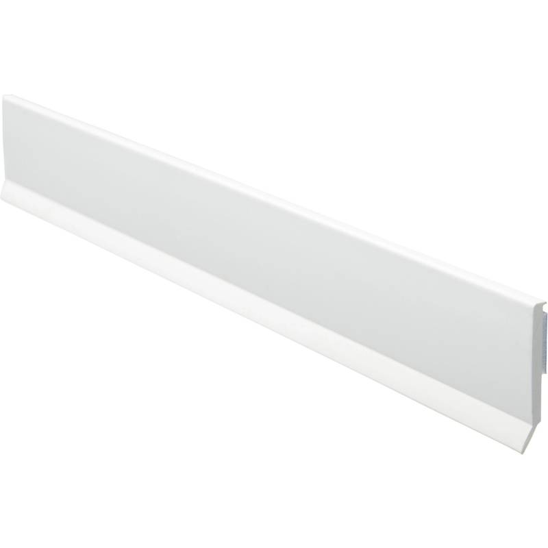 Flachleiste mit Lippe selbstklebend 30 x 2,5 mm Nutzlänge 97,5 cm Weiß von Primo