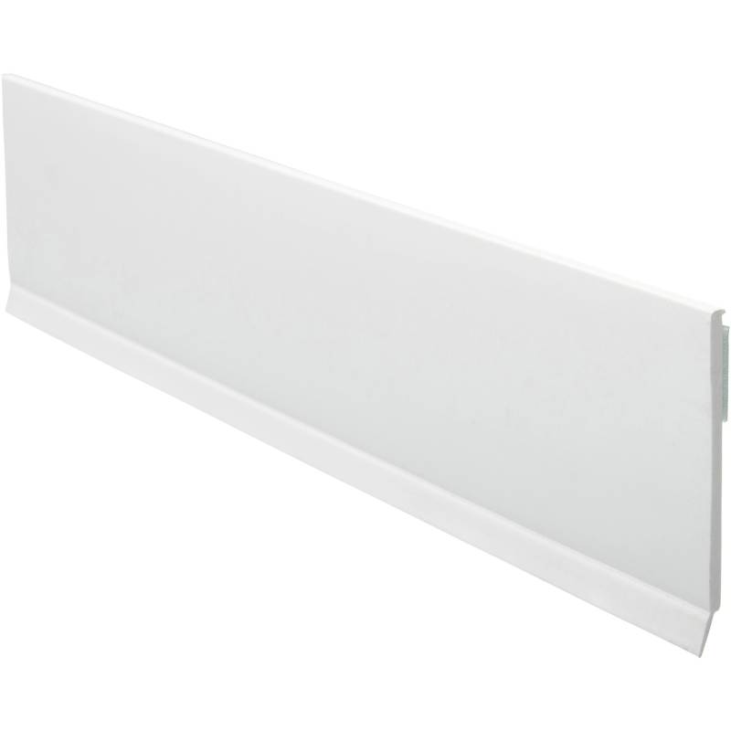 Flachleiste mit Lippe selbstklebend 50 x 2,5 mm Nutzlänge 97,5 cm Weiß von Primo