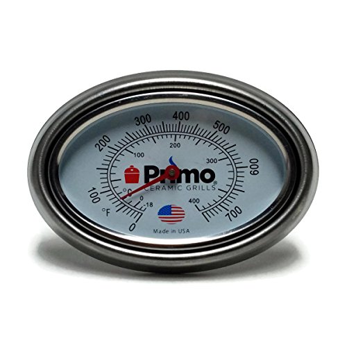 Primo Grillthermometer und Lünette Combo für Primo Keramikgrills – jetzt 200 % größer und kalibrierbar von Primo