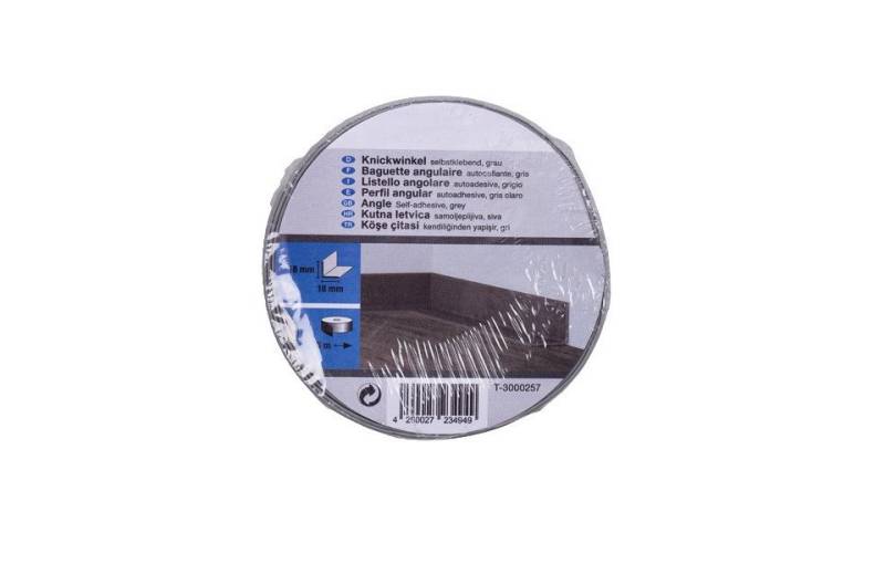 Primo Sockelleiste Primo Knickwinkel 5 m 18 x 18 mm grau von Primo