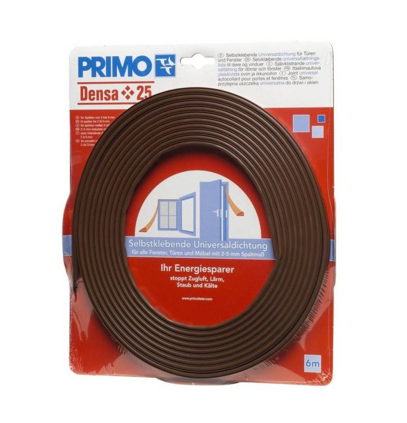 Primo Türbodendichtung Primo Universaldichtung Türen + Fenster braun 2-5 von Primo