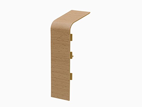 Primo Verbinder für Rohrverkleidungsleiste | 45x110mm | Holz Dekor Buche hell von Primo