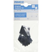 Zubehörset für Wandanschlußleiste schwarz Clips & Ecken - Primo von Primo