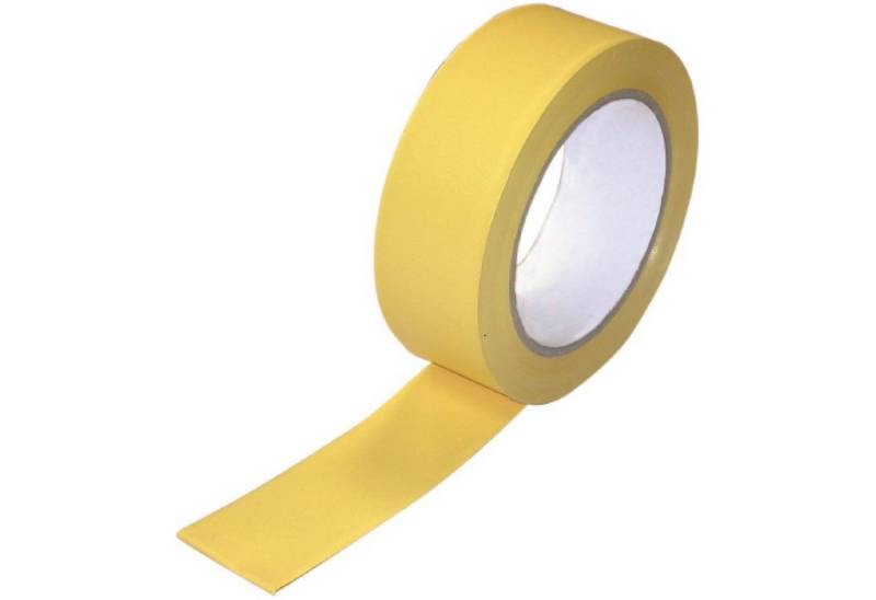 Primo24 Klebeband PRIMO24 Putzband PVC 30 mm x 33 m Gelb (30 mm x 33 m) von Primo24