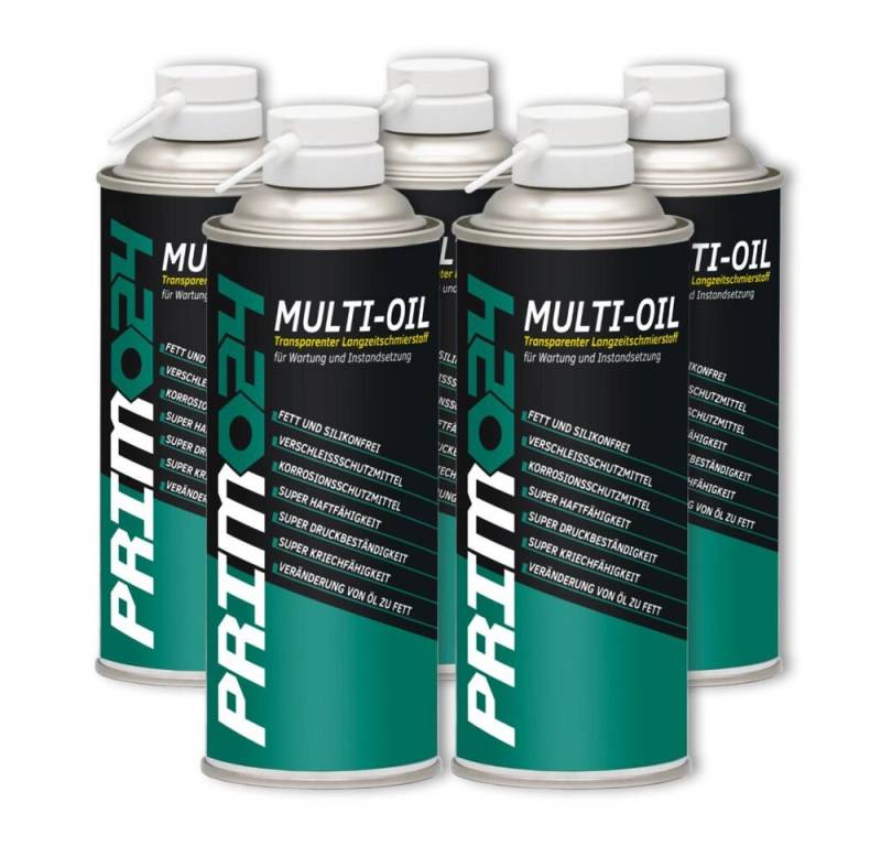 Primo24 Schmierfett MULTI OIL 400ml, (5-St) von Primo24