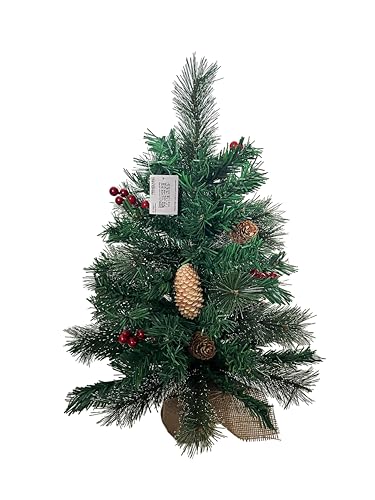 Künstlicher Tannenbaum Weihnachtsbaum Tischbaum (60 cm) von PrimoLiving