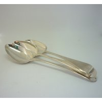 Antike Sterling Silber Esslöffel 1800 London, Lion Crest, 3Er Set Antike Sterling Silber Esslöffel 1800 London, Lion Crest, 3Er Set von PrimroseFeather