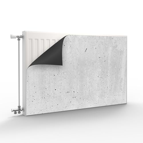 Primus Print Heizkörperverkleidung Heizkörperabdeckung magnetisch (Betonoptik, 100x60 cm) von Primus-Print.de